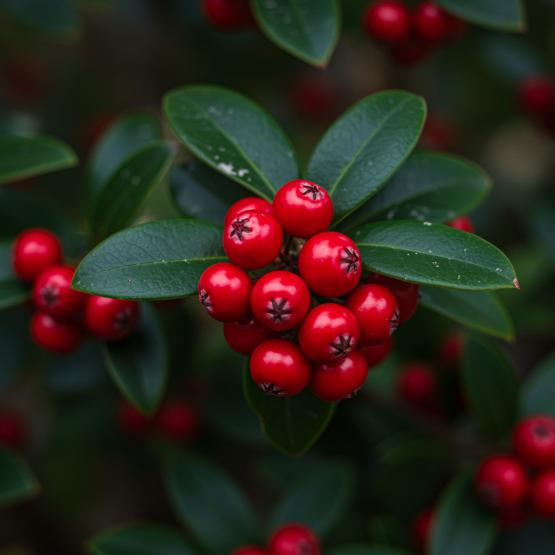 Semillas de gaulteria roja para plantar – Variedad tradicional, no modificada genéticamente, para el jardín