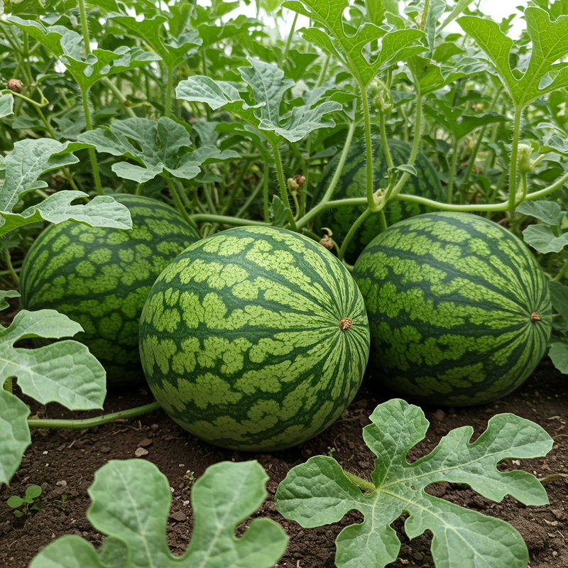 Semillas ecológicas de sandía amarilla para plantar – Variedad tradicional, no modificada genéticamente