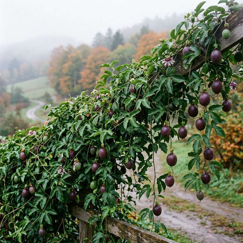 Semillas de maracuyá morado para el jardín – Tradicionales, no modificadas genéticamente, semillas de alta germinación