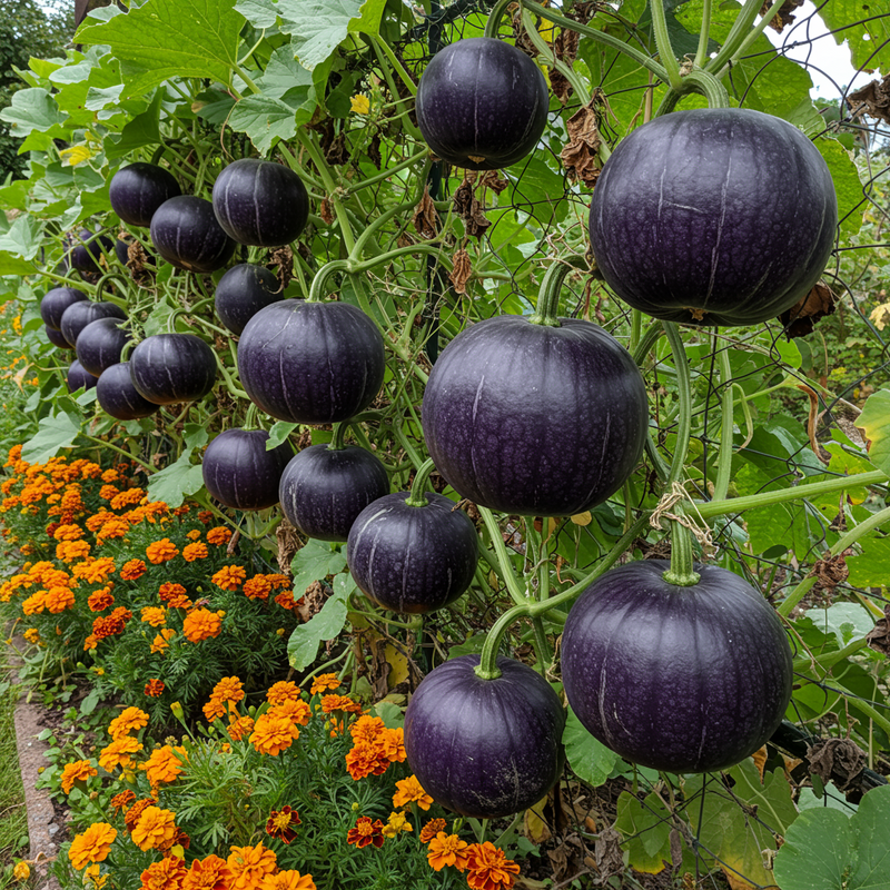 Semillas de calabaza morada – Variedad tradicional, cultivada de forma natural, para plantar