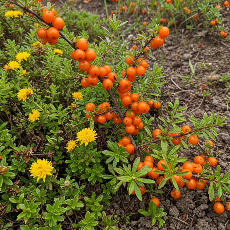 Semillas de bayas goumi para plantar – Variedad tradicional, alta tasa de germinación, calidad para jardín