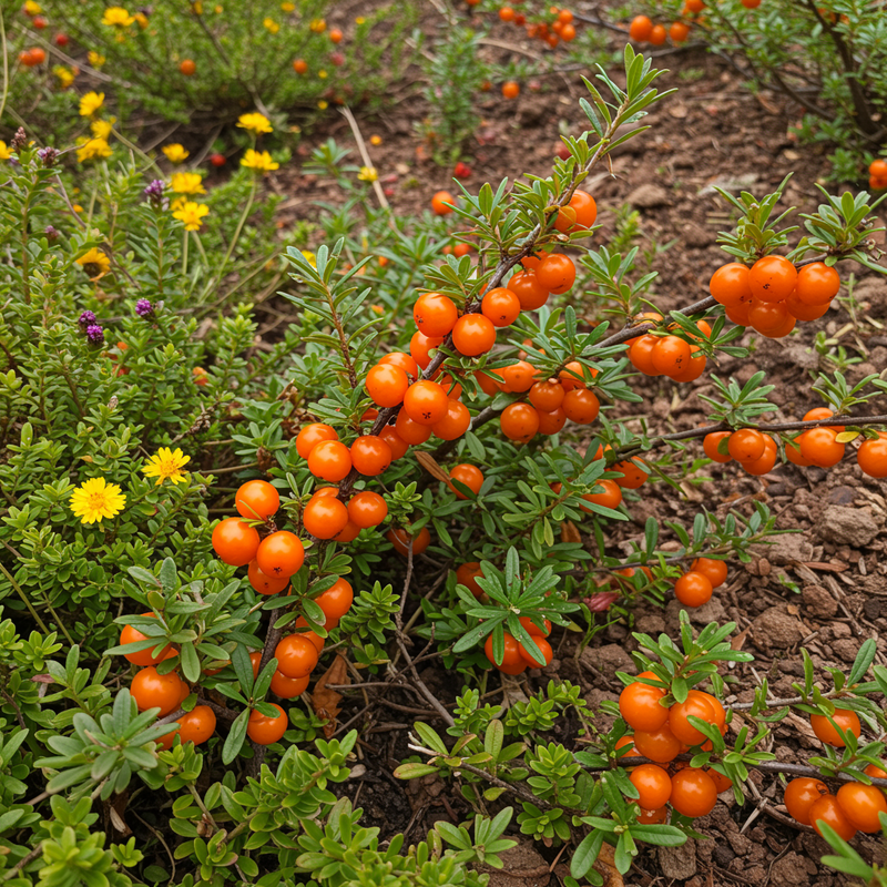 Semillas de bayas goumi para sembrar – Variedad clásica, germinación fiable, adecuadas para el jardín