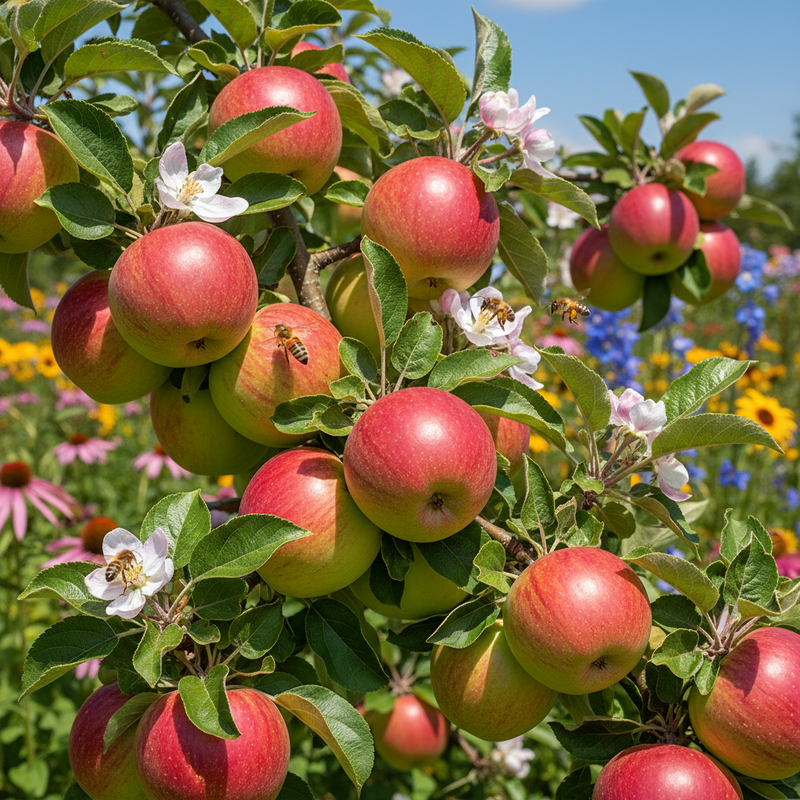 Mezcla de semillas de manzana para plantar – Diversas variedades de manzanas dulces, variedades clásicas, alta tasa de germinación