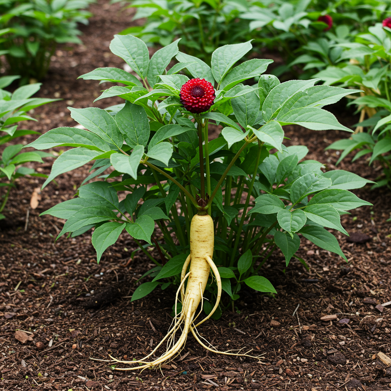Semillas de Panax ginseng para plantar – Ginseng coreano, tradicional, sin modificación genética, semillas de alta calidad para el jardín
