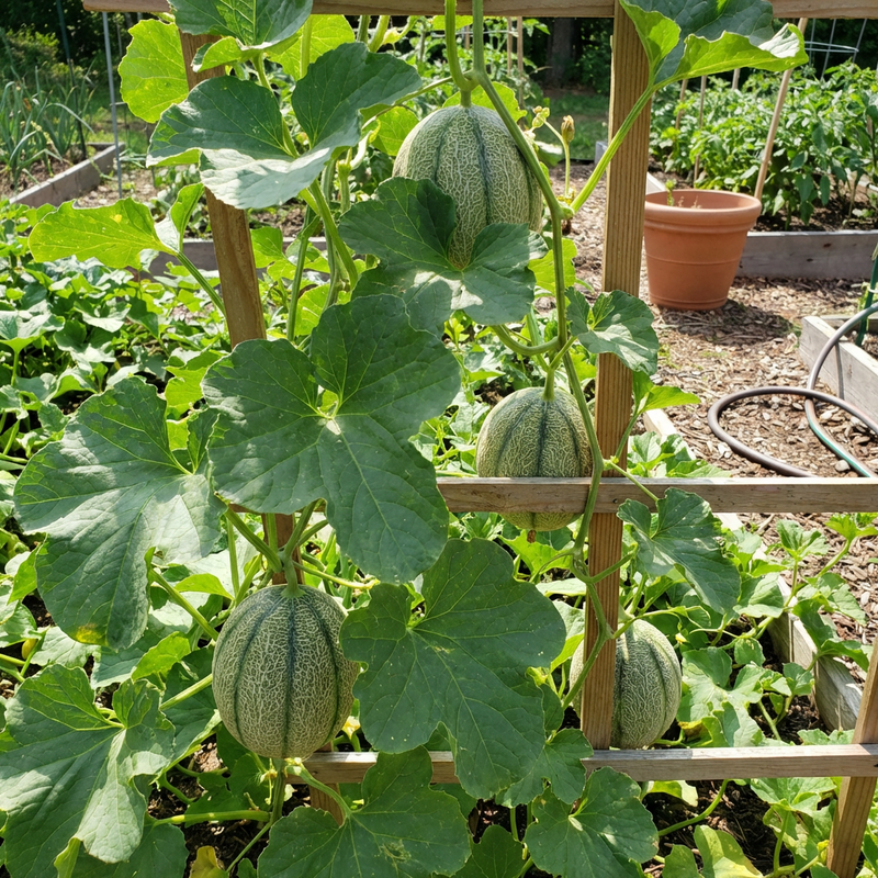 Semillas híbridas de melón dulce