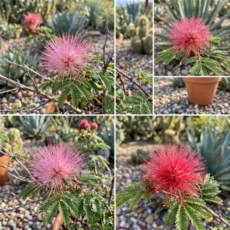 Semillas de planta de Calliandra eriophylla rosa para siembra – variedad tradicional – sin ingeniería genética – germinación ecológica, semillas de jardín