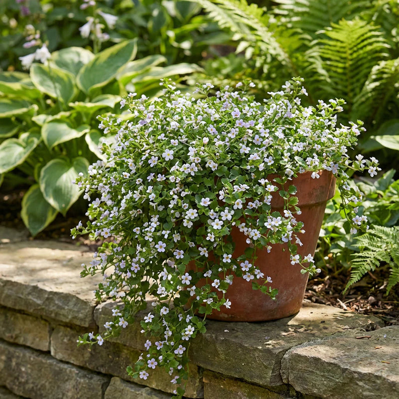 Bacopa colgante semillas de flores para sembrar – flores luminosas – variedad tradicional y semillas sin ingeniería genética para el jardín doméstico