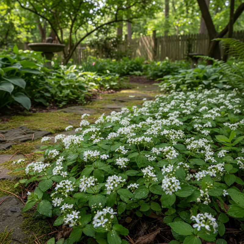 Aspérula olorosa semillas de flores para siembra – variedad tradicional – sin organismos modificados genéticamente – germinación ecológica semillas de jardín aromáticas flores