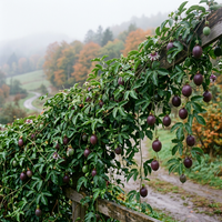 Violette Passionsfrucht Samen für den Garten – Traditionell, nicht gentechnisch verändert, keimfreudiges Saatgut