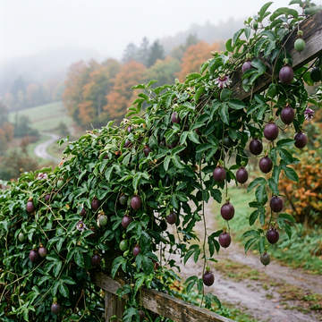 Violette Passionsfrucht Samen für den Garten – Traditionell, nicht gentechnisch verändert, keimfreudiges Saatgut