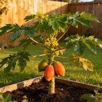 Red Lady Papaya Fruchtsamen – Gentechnikfrei, alte Bio-Samen zum Anpflanzen