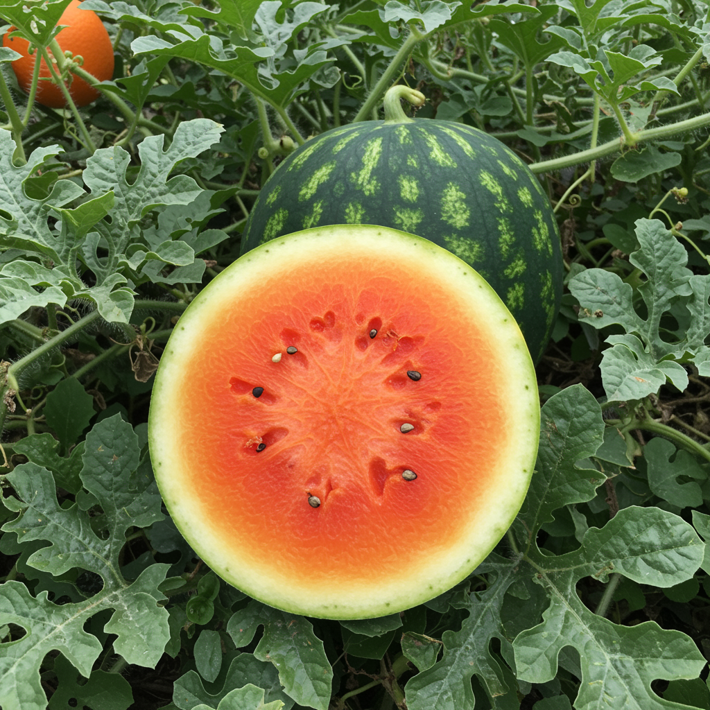 Bio Wassermelonen Samen Tendersweet Orange – Alte Sorte, gentechnikfrei, für den Garten