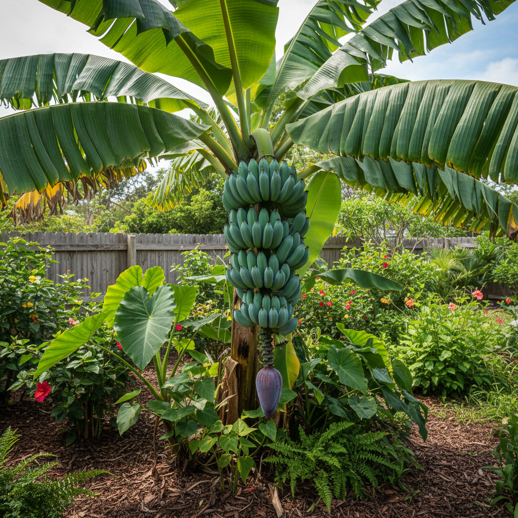 Blaue Java-Banane Saatgut – Gentechnikfrei, alte Erbstücksorte für den Anbau