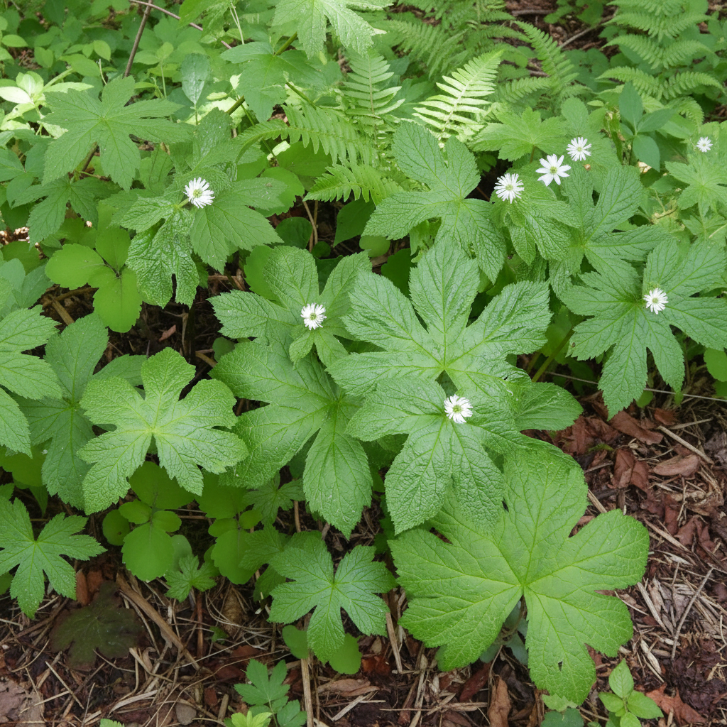 Samen der Kanadischen Gelbwurz (Hydrastis canadensis) – Alte, gentechnikfreie Heilpflanze für den Garten