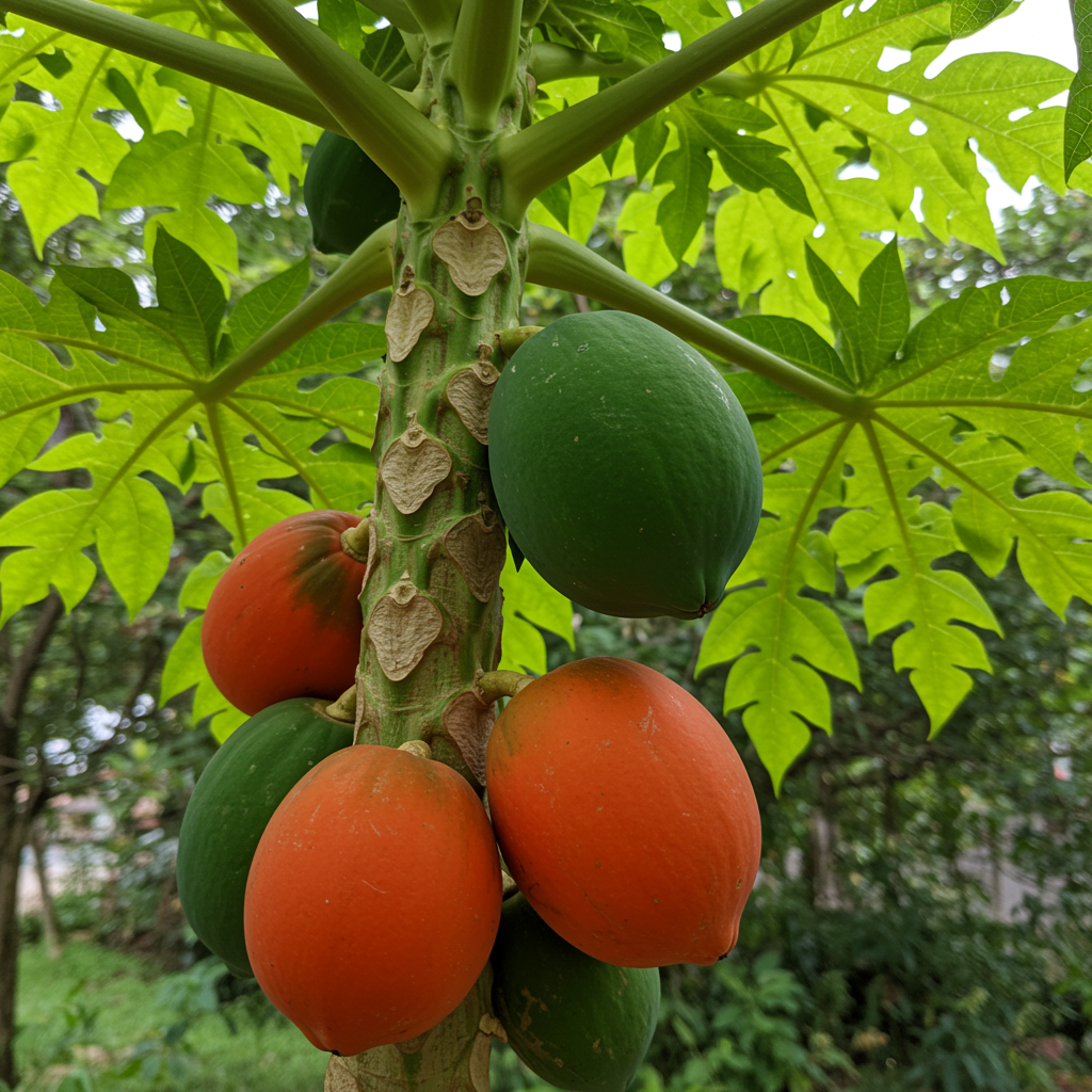Red Lady Papaya Samen zum Pflanzen – Alte, gentechnikfreie Bio-Fruchtsamen