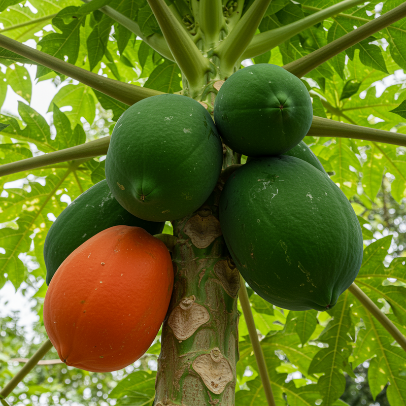 Bio Papaya Samen Red Lady – Alte, gentechnikfreie Samen für tropische Früchte