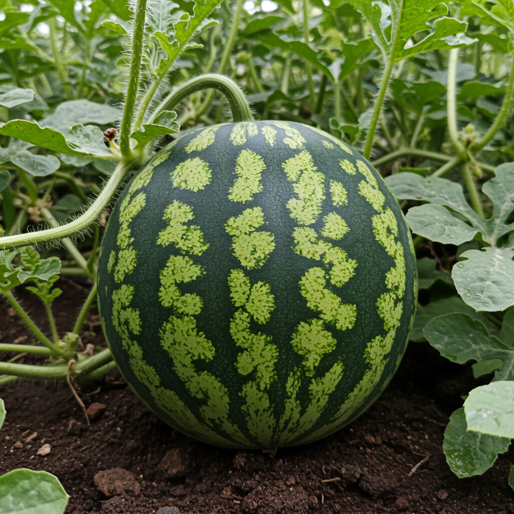 Grün-Lila Wassermelonen Samen zum Pflanzen – Alte, gentechnikfreie Bio-Fruchtsamen