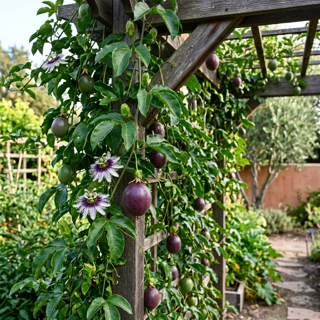 Violette Passionsfrucht Samen – Traditionelle Sorte, natürlich gezüchtet, für den Gartenanbau