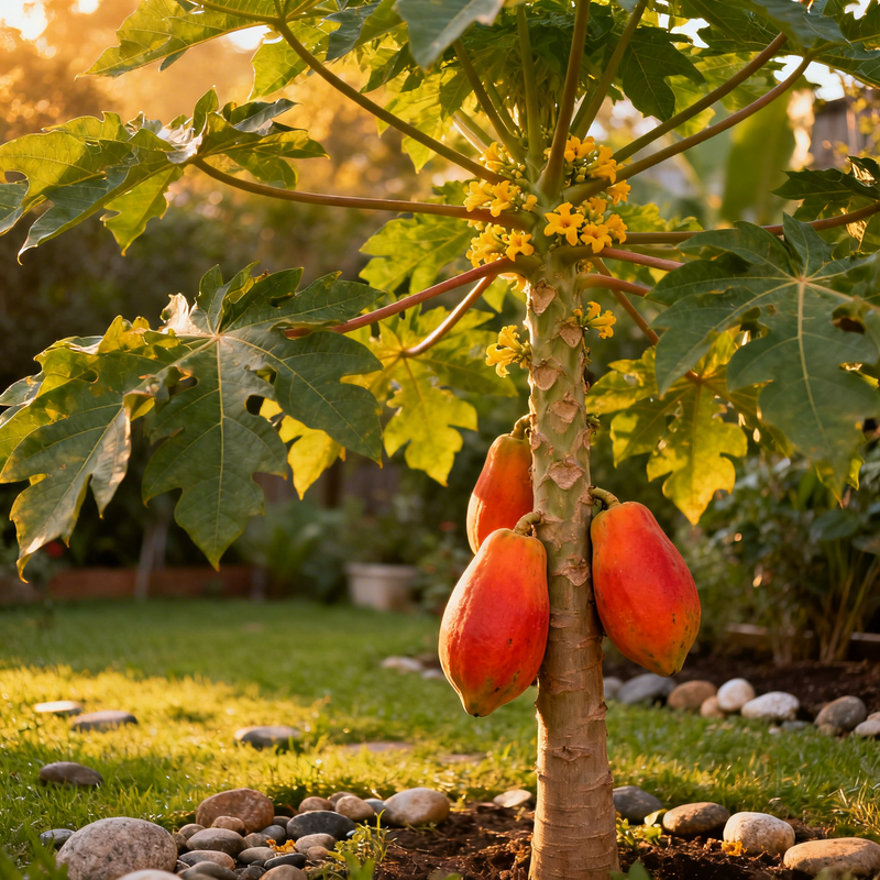 Papaya Samen Taiwan Red Lady – Alte Sorte, gentechnikfrei, für den Gartenanbau