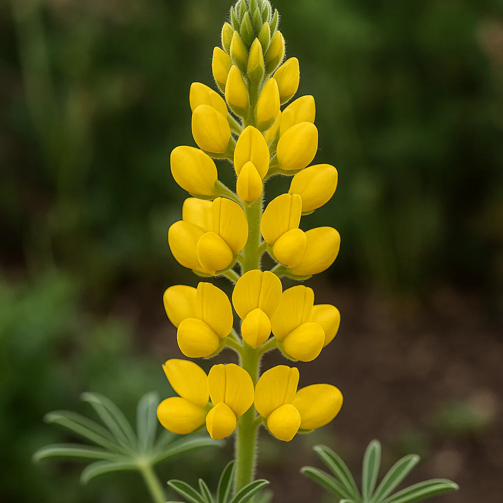 hell Gelb Lupine Blumensamen zur Aussaat sonnenliebend Traditionssorte & ohne Gentechnik Samen Hausgarten