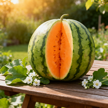 Wassermelonen Samen Tendersweet Orange – Alte Sorte, gentechnikfrei, für den Gartenanbau