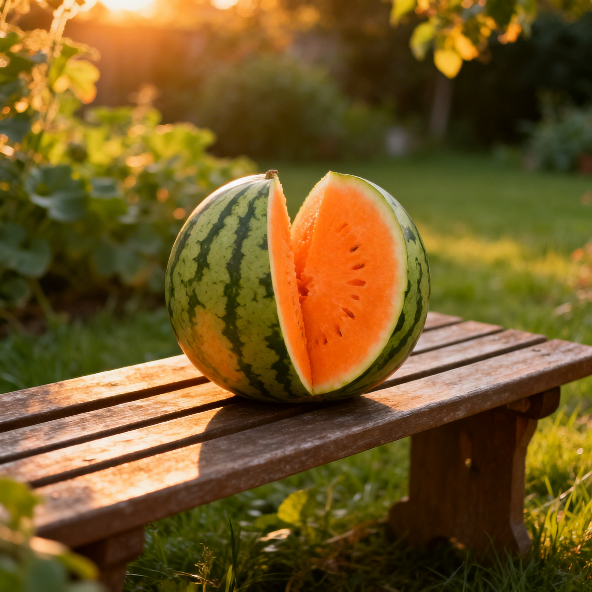 Tendersweet Orange Wassermelonen Samen – Gentechnikfrei, alte Bio-Samen zum Anpflanzen