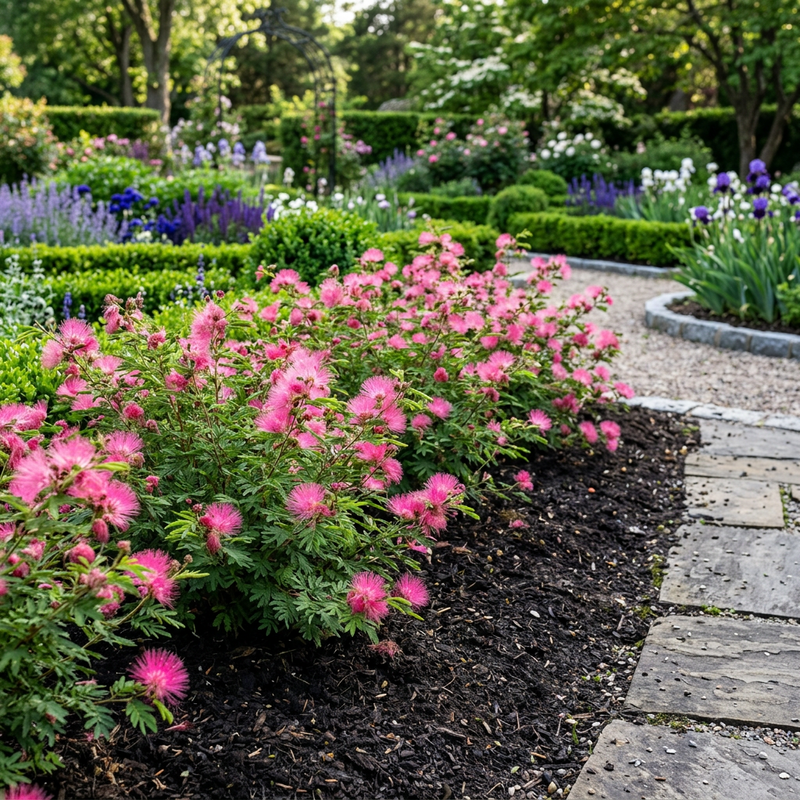Calliandra Eriophylla Samen Rosa – Samenfest, gentechnikfrei, für den Gartenanbau
