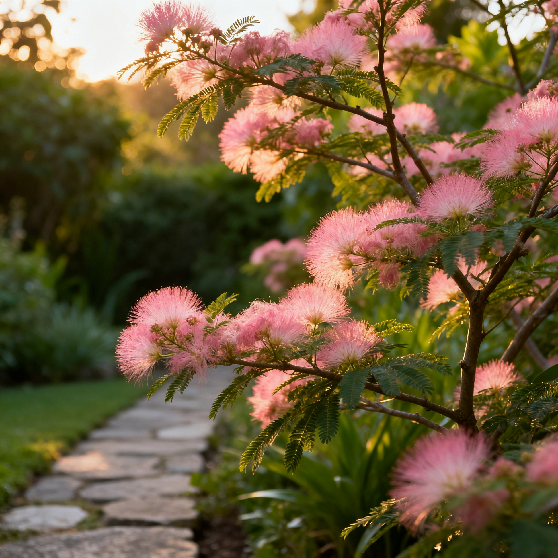 Calliandra Eriophylla Samen Rosa – Samenfest, gentechnikfrei, für den Gartenanbau