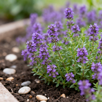Kriechender Thymian Purpur Samen – Alte, gentechnikfreie Blumensamen für den Garten