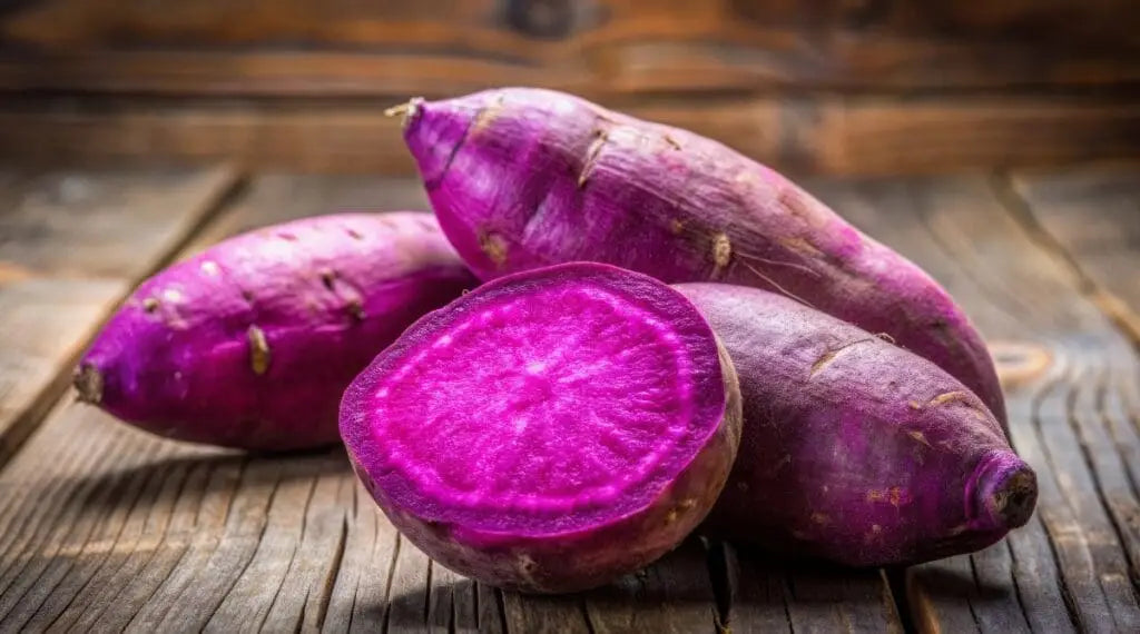 Lila Batatas Potato Samen zum Pflanzen  Premium Gemüsesamen