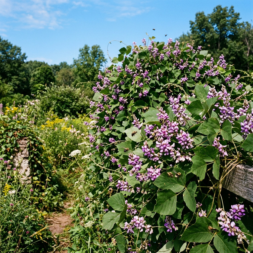 Samen der Kudzu-Pflanze (Pueraria lobata) – Alte Sorte, gentechnikfrei, für schnellwachsende Reben