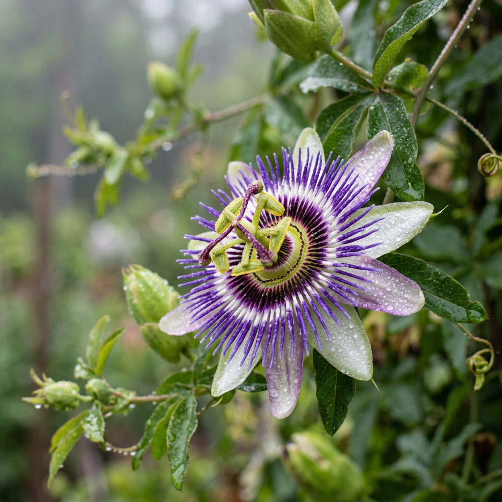 Passionsblumen Samen Mix – Samenfest, gentechnikfreie Bio-Gartensamen zum Pflanzen