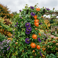 Bunte Passionsblumen Samen – Alte Sorte, gentechnikfrei, Bio-Saatgut zum Anpflanzen