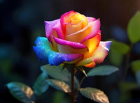 Weiß Rainbow Potted Rose Samen zur Aussaat Drought verträglich Traditionssorte & ohne Gentechnik Samen Hausgarten
