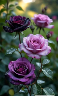 Violett gefüllt Petal English Rose Blumensamen zur Aussaat leuchtend Traditionssorte & ohne Gentechnik Samen Hausgarten