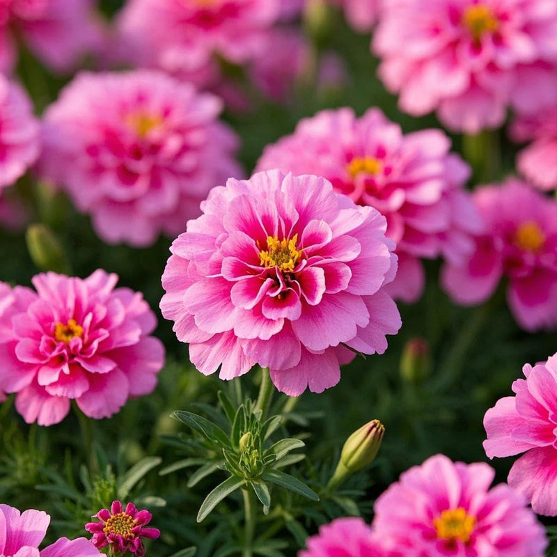 Mittagsgold Rosa Blumensamen zur Aussaat – leuchtend Blüten – Traditionssorte & ohne Gentechnik Samen Hausgarten