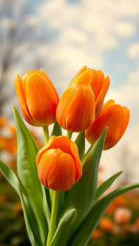 Orange Rosa Tulpe Blumensamen zur Aussaat lang Blüte Saison Traditionssorte & ohne Gentechnik Samen Hausgarten