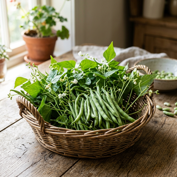 Bio Samen Grüne Teparybohnen zum Anpflanzen – Traditionelle Sorte, nicht gentechnisch verändert