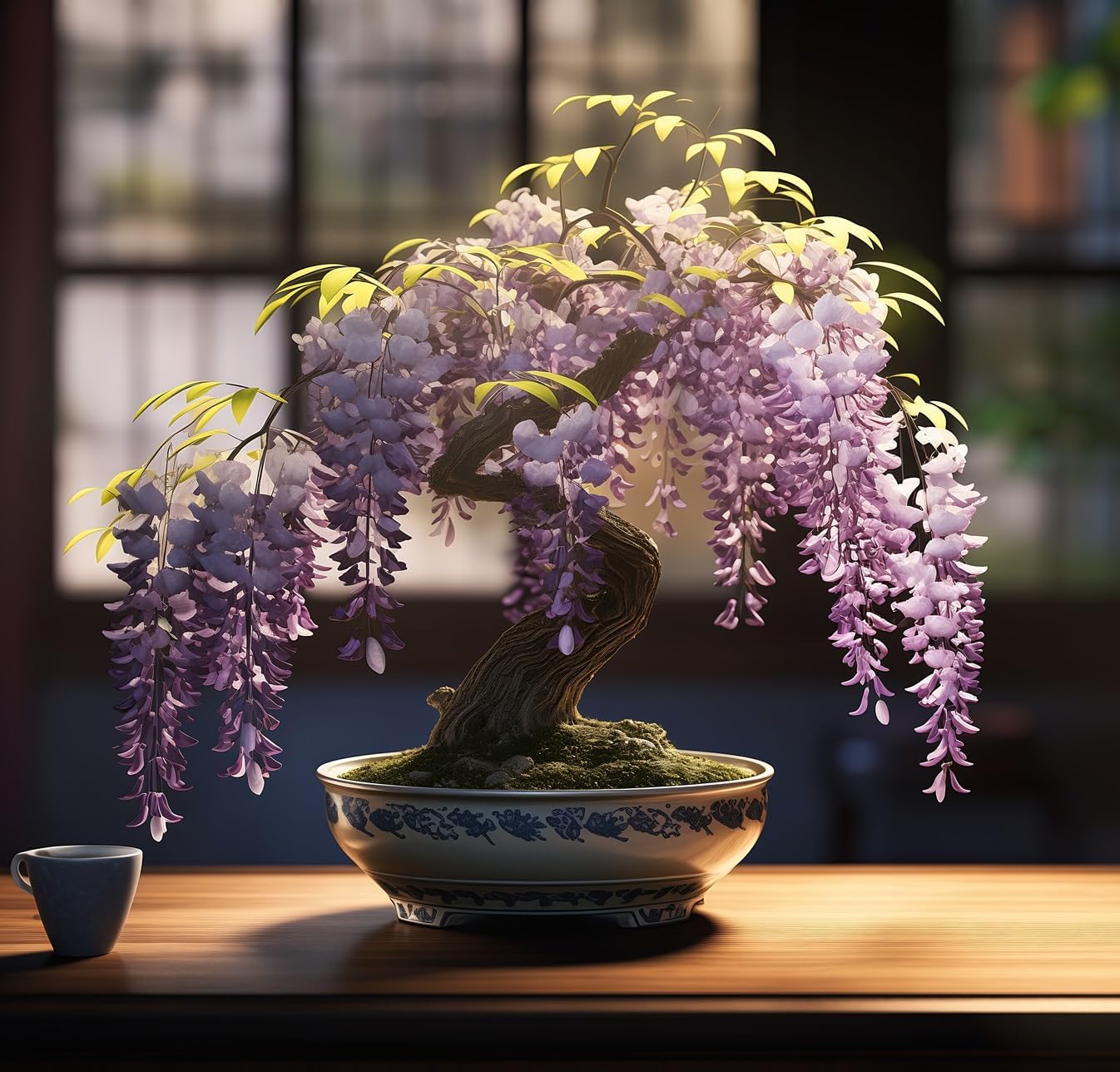Blauregen Samen Blauregen Bonsai Blumensamen (11 )