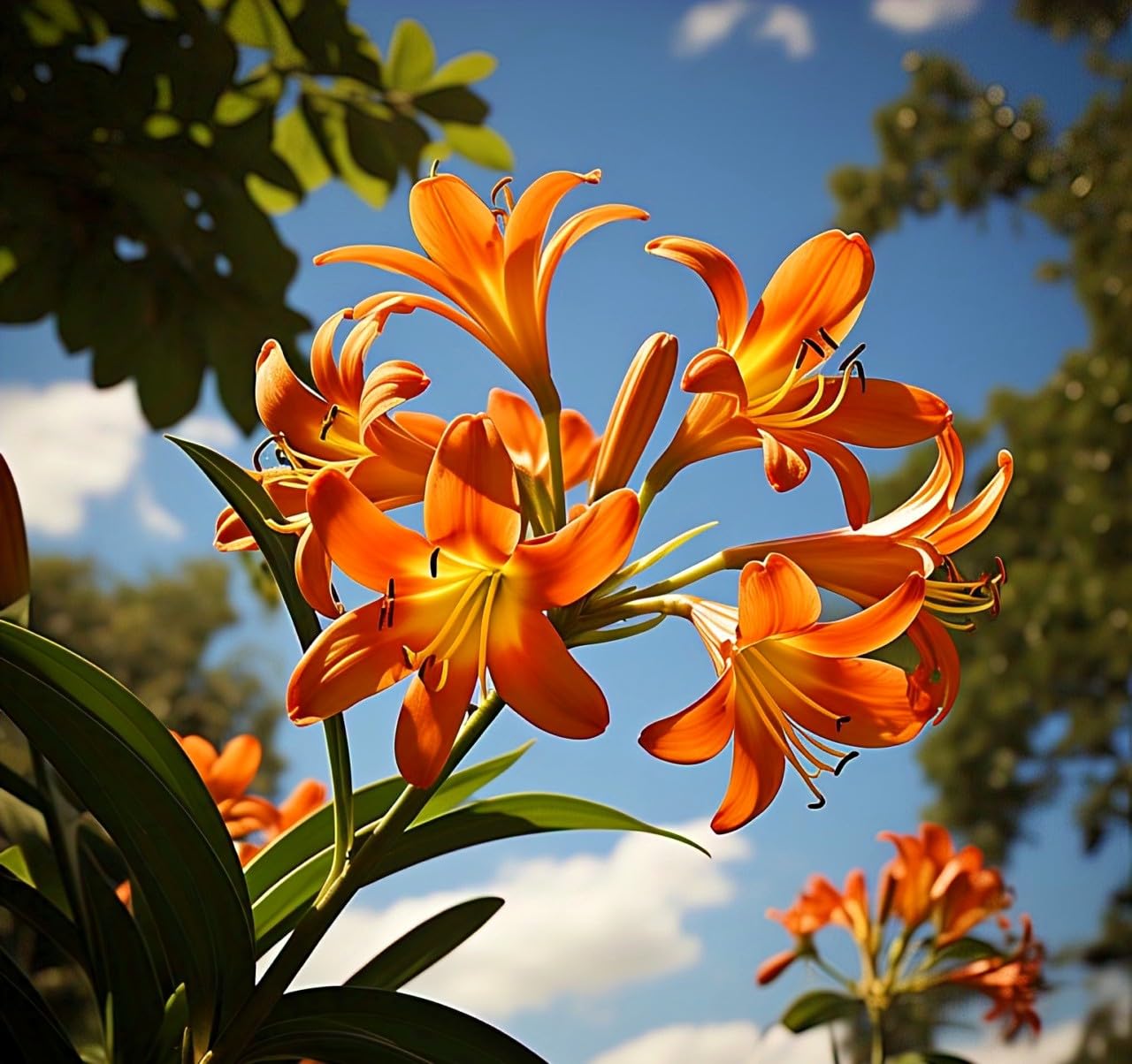 Gelb Braun Lilium Blumensamen zur Aussaat Halbschatten verträglich Traditionssorte & ohne Gentechnik Samen Hausgarten