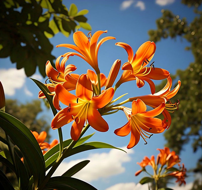 Gelb Braun Lilium Blumensamen zur Aussaat Halbschatten verträglich Traditionssorte & ohne Gentechnik Samen Hausgarten