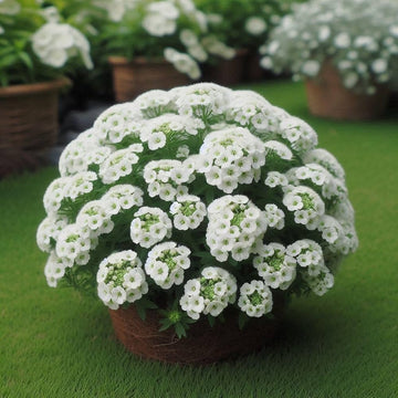 Alyssum lobularia maritima blume samen