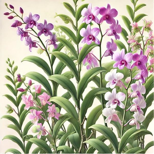 December orchid dendrobium nobile samen for anpflanzung in indoor garten