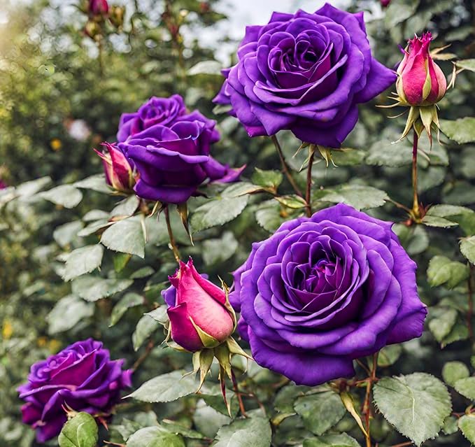 tief Lila Rose Blumensamen zur Aussaat duftend Blüten Traditionssorte & ohne Gentechnik Samen Hausgarten