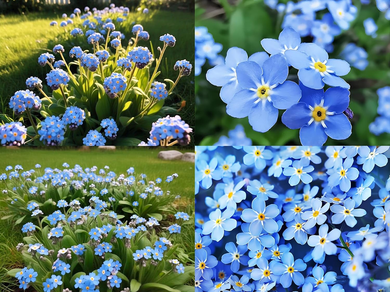 Himmelblau Nezabudka Blumensamen zur Aussaat Drought verträglich Traditionssorte & ohne Gentechnik Samen Hausgarten