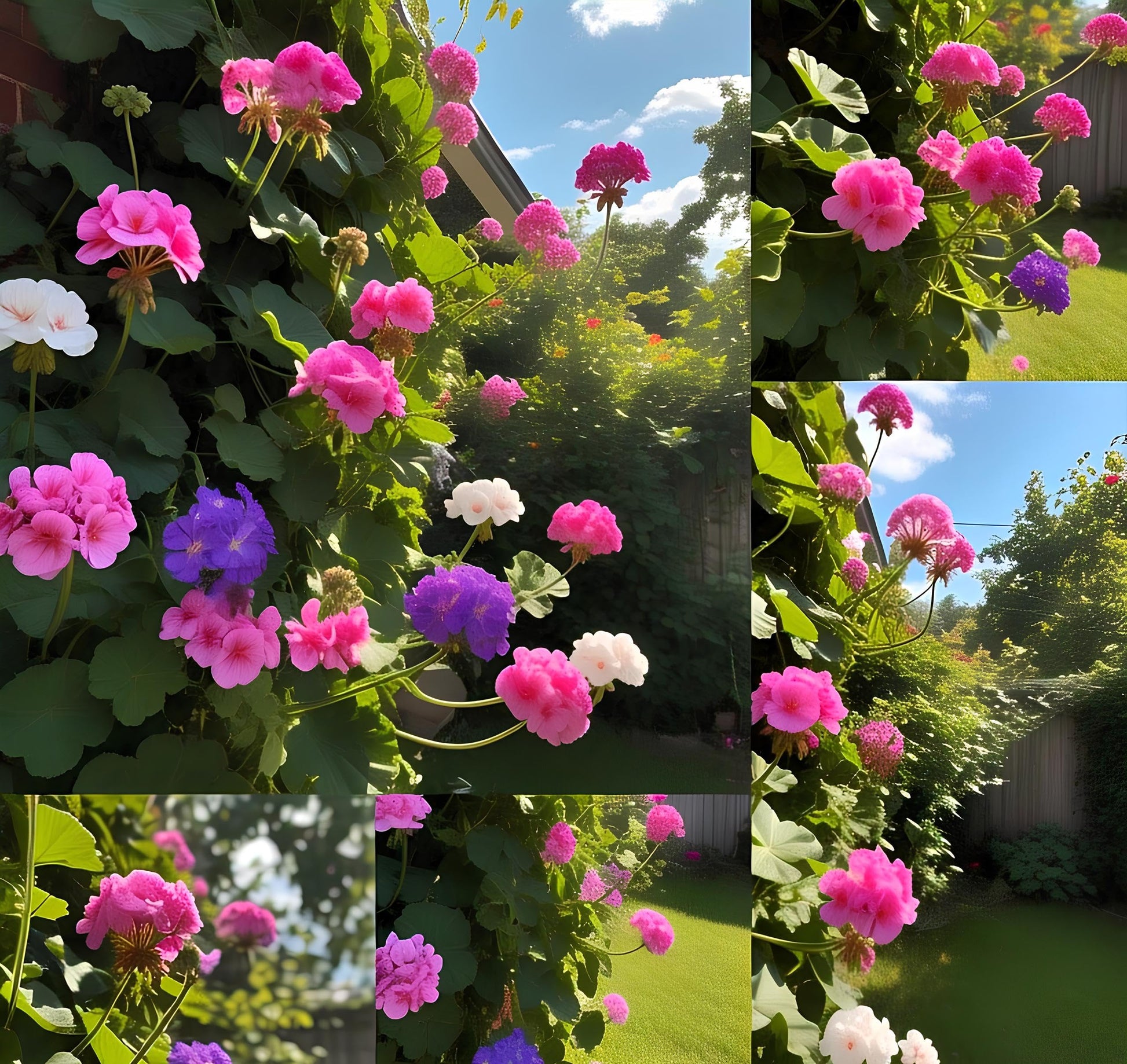 kletternd Geranie Pelargonium Blumensamen