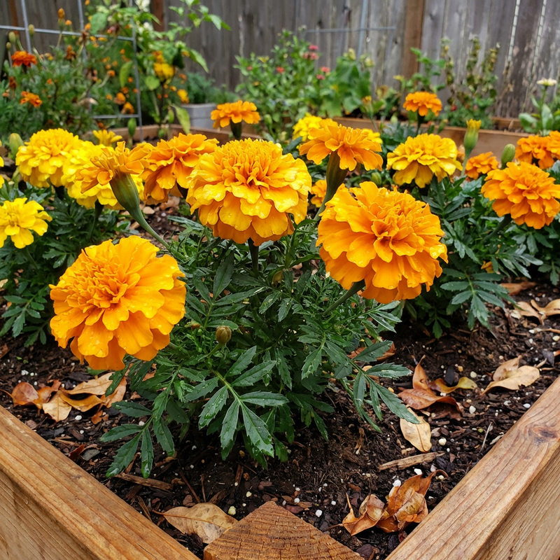Semillas de clavel africano, Tagetes