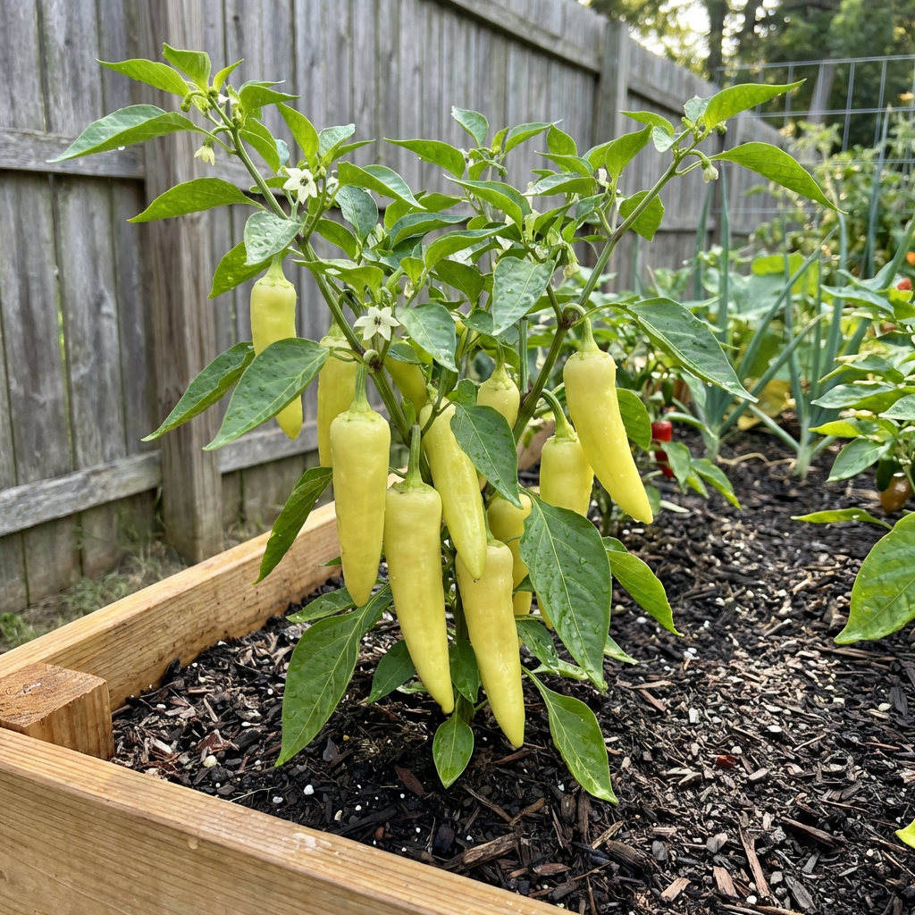 Banana Pepper Paprika Samen