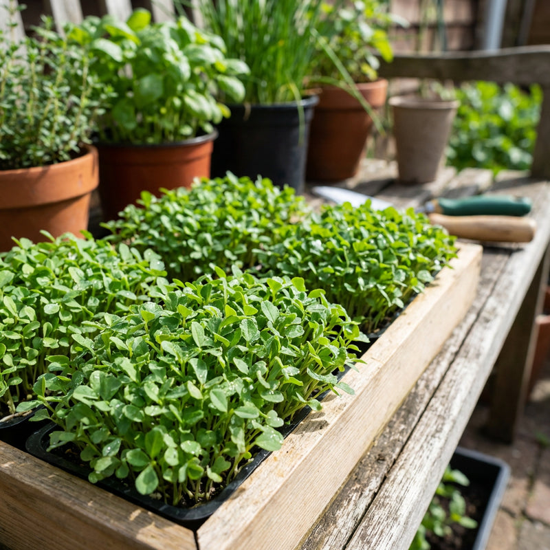 Bockshornklee Microgreens Samen Methi