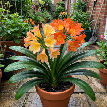 Clivia Samen Mischung fuer Zimmerpflanzen